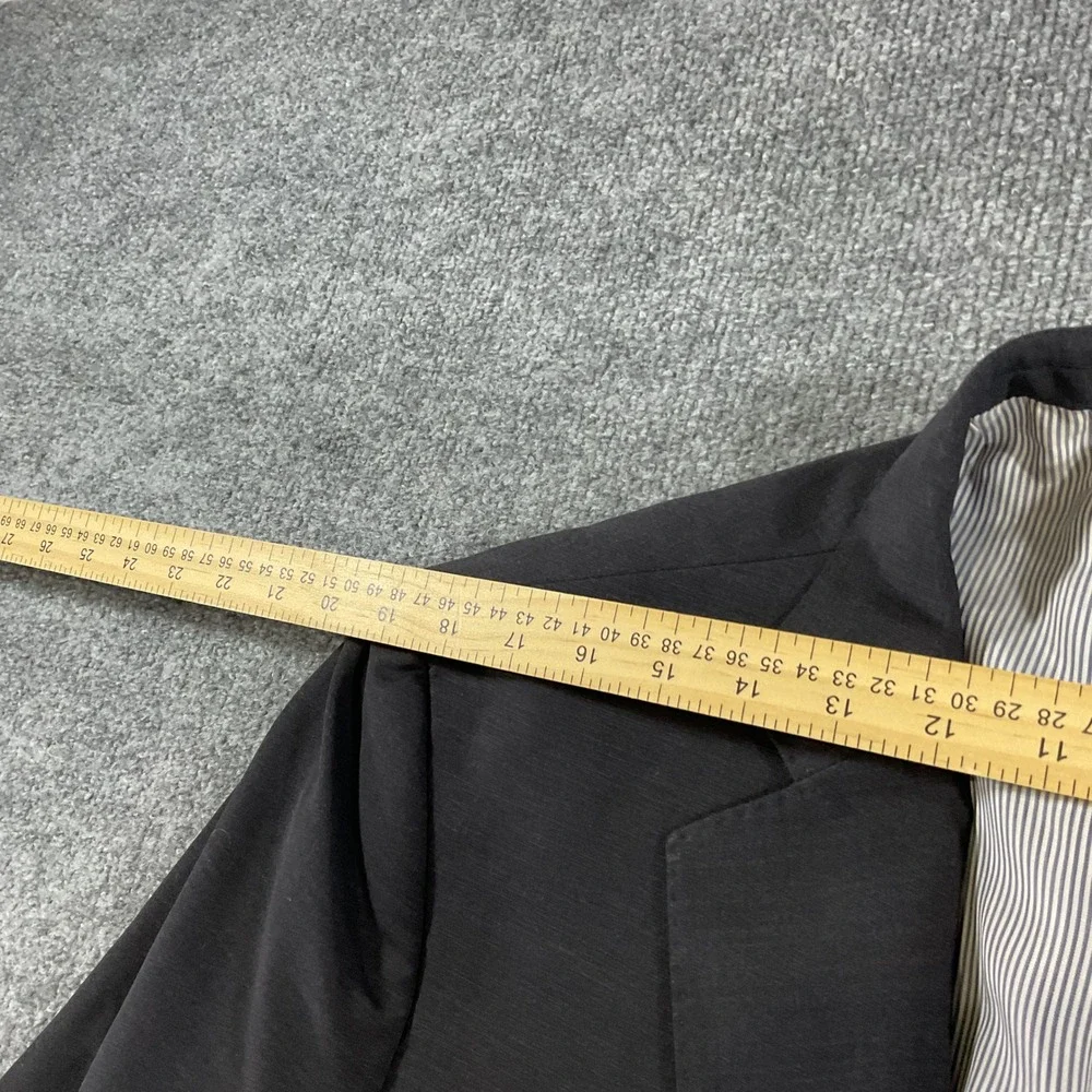 Brooks Brothers Explorer Madison Fit Blazer Sport Coat 42L Charcoal Gray